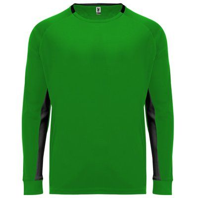 Camiseta de Portero Manga Larga Bicolor Verde Helecho/Negro 16