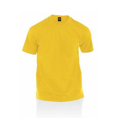 Camiseta Premium 100% Algodón Amarillo XXL