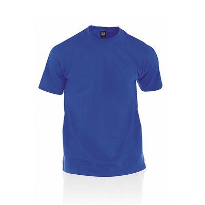 Camiseta Premium 100% Algodón Azul Royal L