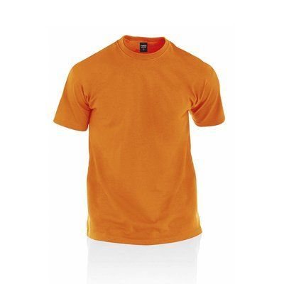Camiseta Premium 100% Algodón Naranja XL
