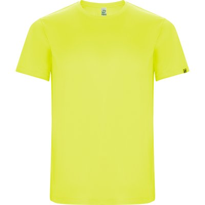 Camiseta Reciclada Control Dry Amarillo Fluor 8