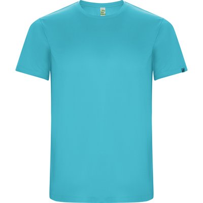Camiseta Reciclada Control Dry Turquesa S