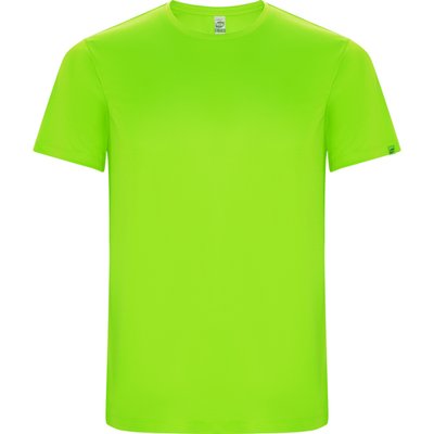 Camiseta Reciclada Control Dry Verde Fluor 3XL