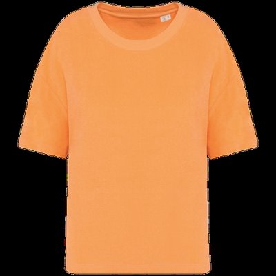 Camiseta de rizo para mujer corte oversize Apricot L