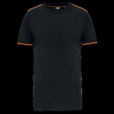 Camiseta ropa laboral Black / Orange 4Xl