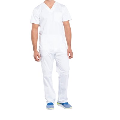 Camiseta Sanitaria 3 bolsillos White Xxs