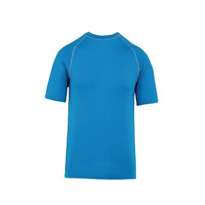 Camiseta surf protección UV niño Aqua Blue 4/6 Ans
