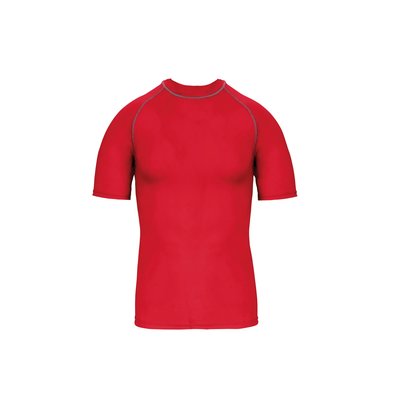 Camiseta surf protección UV niño Sporty Red 4/6 Ans