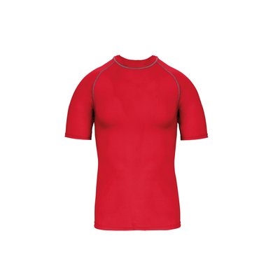 Camiseta surf protección UV niño Sporty Red 8/10 ans