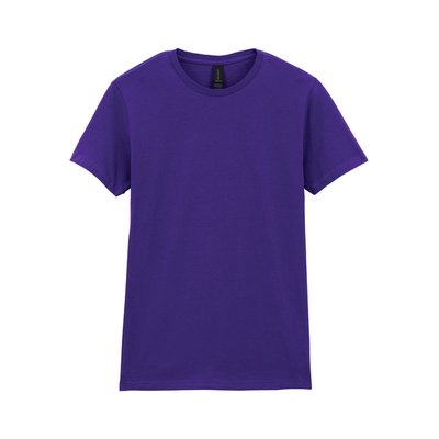 Camiseta sutil mujer algodón Purple S