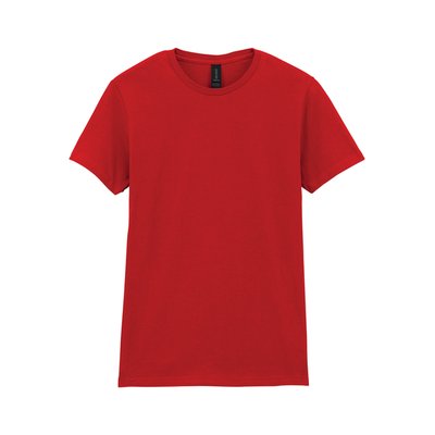 Camiseta sutil mujer algodón Red XXL