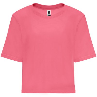 Camiseta de Talle Corto para Mujer ROSA LADY FLUOR M