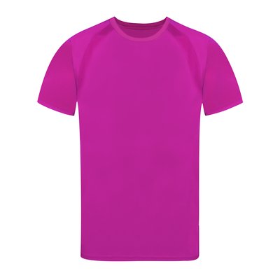 Camiseta técnica adulto 100% poliéster Fucsi M