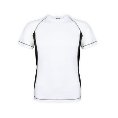 Camiseta técnica adulto bicolor transpirable Neg XL