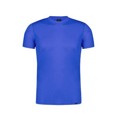 Camiseta técnica adulto ecológica de PET reciclado transpirable Azul XXL