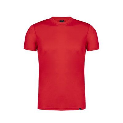 Camiseta técnica adulto ecológica de PET reciclado transpirable Roj L