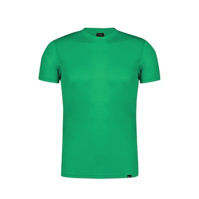 Camiseta técnica adulto ecológica de PET reciclado transpirable Verde M
