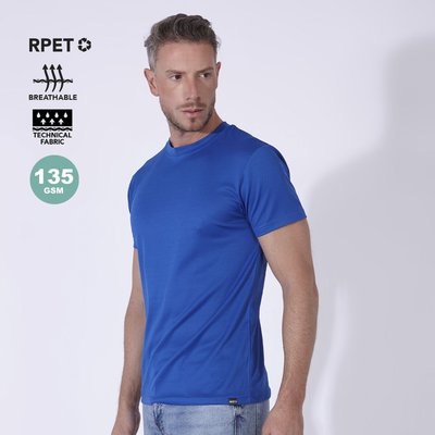Camiseta técnica adulto ecológica de PET reciclado transpirable