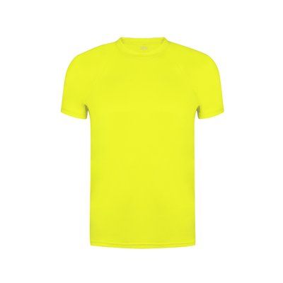 Camiseta técnica adulto transpirable de colores algunos fluorescentes Amarillo Fluor S