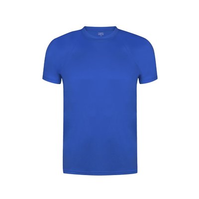 Camiseta técnica adulto transpirable de colores algunos fluorescentes Azul XL