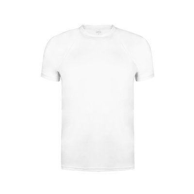 Camiseta técnica adulto transpirable de colores algunos fluorescentes Blanco L