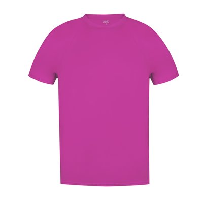 Camiseta técnica adulto transpirable de colores algunos fluorescentes Fucsi S
