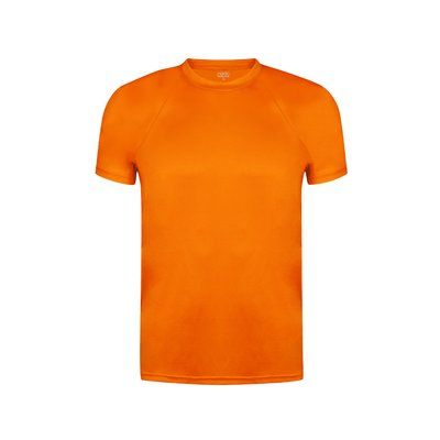 Camiseta técnica adulto transpirable de colores algunos fluorescentes Naranja Fluor S