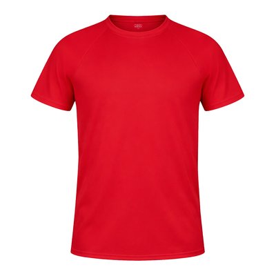 Camiseta técnica adulto transpirable de colores algunos fluorescentes Roj L