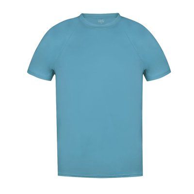 Camiseta técnica adulto transpirable de colores algunos fluorescentes Turq M