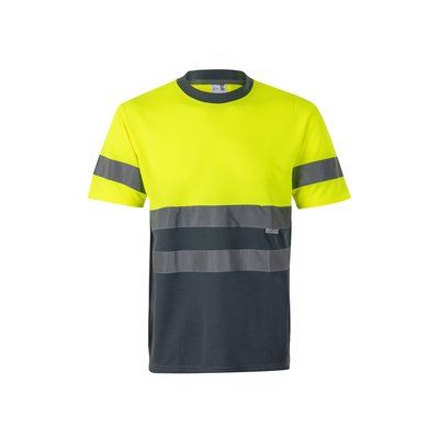 Camiseta técnica con bandas reflectantes