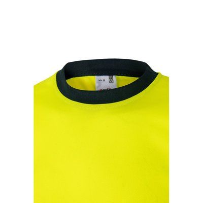 Camiseta técnica con bandas reflectantes