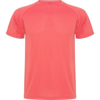 Camiseta Técnica de Colores CORAL FLUOR 16