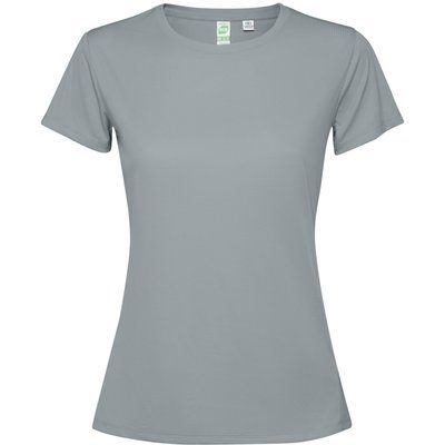 Camiseta técnica entallada para mujer Gris L