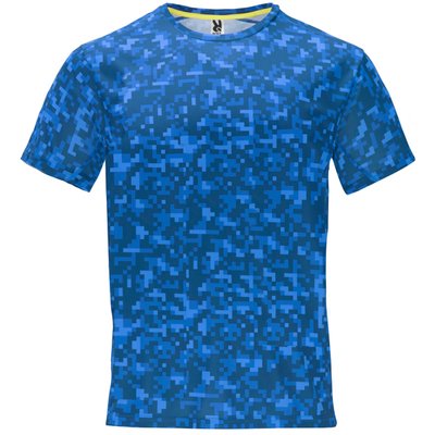 Camiseta Técnica Estampada PIXEL ROYAL Xl