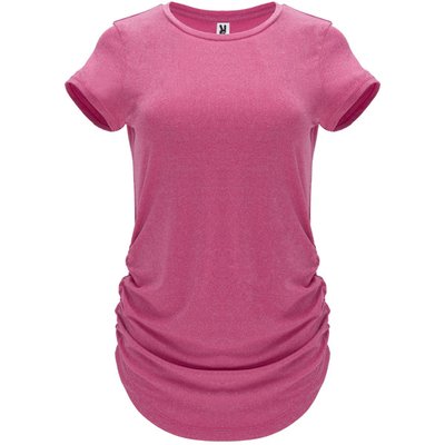 Camiseta técnica fruncida mujer