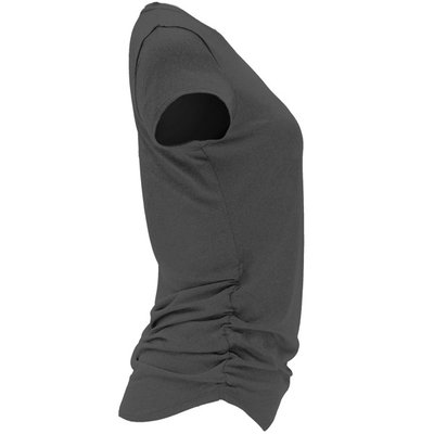 Camiseta técnica fruncida mujer