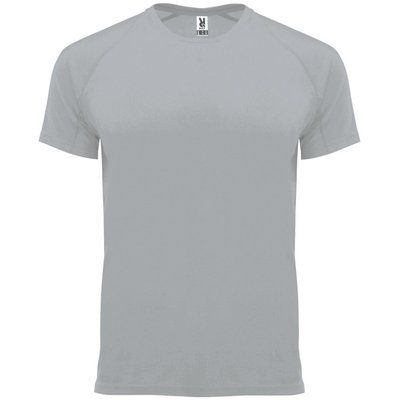 Camiseta técnica manga corta cuello redondo Gris 3XL