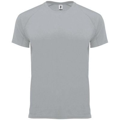 Camiseta técnica manga corta cuello redondo Gris S