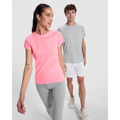Camiseta técnica manga corta cuello redondo