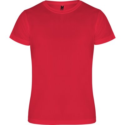 Camiseta Técnica Manga Corta Rojo 12