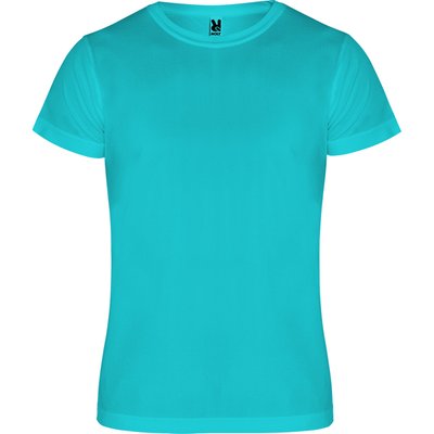 Camiseta Técnica Manga Corta Turquesa L