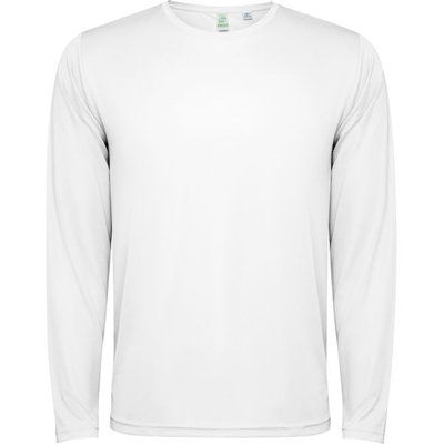 Camiseta técnica de manga larga unisex Blanco M