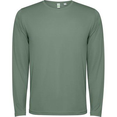 Camiseta técnica de manga larga unisex Verde Laurel Xl