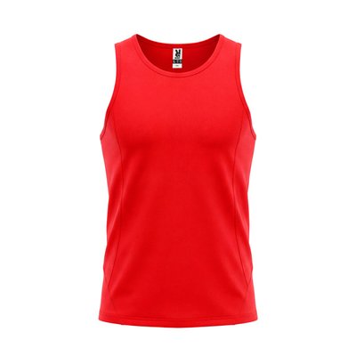 Camiseta Técnica sin Mangas Adulto/Niños Rojo 2Xl