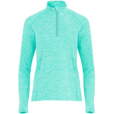 Camiseta Técnica Mujer Cuello Alto Puño Pulgar VERDE MENTA VIGORE 2XL