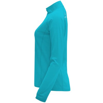 Camiseta Técnica Mujer Cuello Alto Puño Pulgar