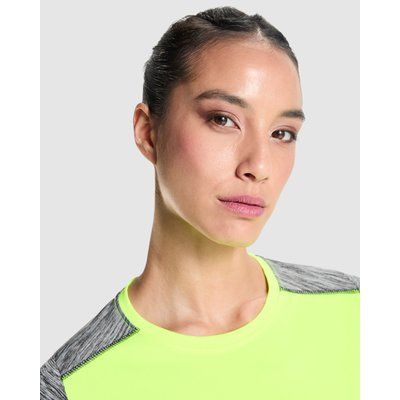 Camiseta Técnica Mujer Doble Tejido Bicolor