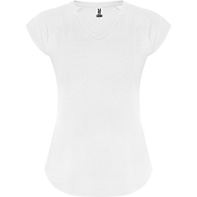 Camiseta Técnica Mujer Entallada Blanco S