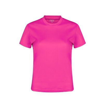 Camiseta técnica mujer transpirable en varios colores Fucsi L