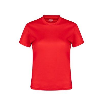 Camiseta técnica mujer transpirable en varios colores Roj XL